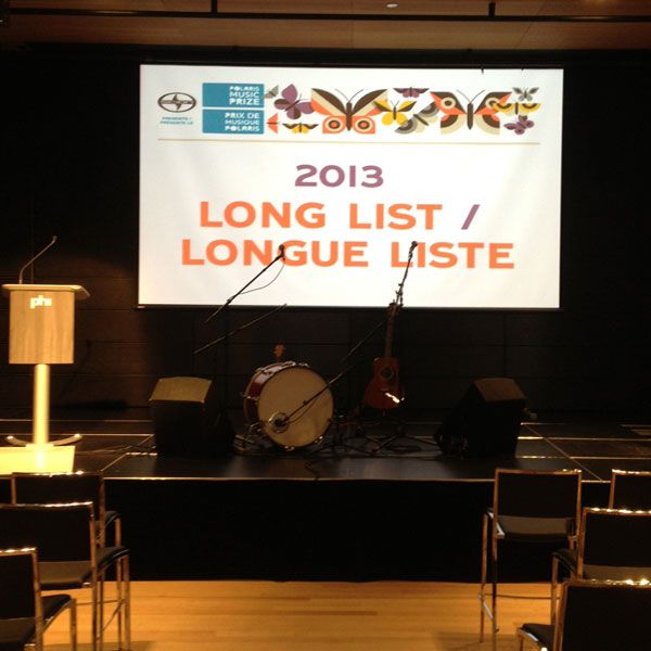 Polaris Music Prize 2013 Long List Is Here
